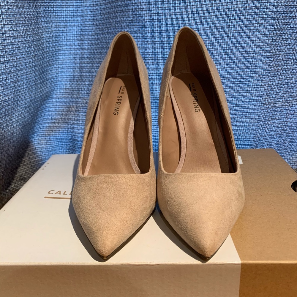 Call It Spring Point Closed Toe Heels - Picture 2 of 5